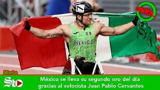 México se lleva su segundo oro del día gracias al velocista Juan Pablo Cervantes [upl. by Gerald]