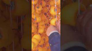 Juicy Dried Persimmon Processing satisfying RomFarm [upl. by Spiegelman]