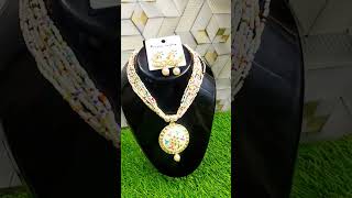 New design necklace 2024bollywood youtubeshorts song viralvideo shortvideo [upl. by Xantha]