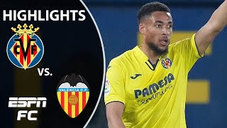 Arnaut Danjumas brace leads Villarreal past Valencia  LaLiga Highlights  ESPN FC [upl. by Katherine]