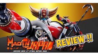 GoldorakGrendizer Figuarts Zéro touche métallique  Review  Featmadinjapantv [upl. by Ayak]