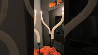 Ghostie candles👻 halloween halloweenathome halloweendecor halloween2024 diy diycrafts [upl. by Truda]