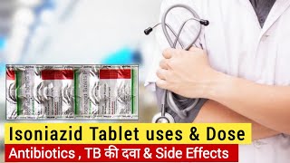 Isoniazid tablets ip 300 mg  isoniazid tablet side effects  Medicine for tuberculosis  First line [upl. by Yllus]