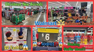 💥😱WALMART 90 OFF HALLOWEEN DECORCHRISTMAS STOCKING STUFFER IDEAS AND LOTS OF CLEARANCE😱💥 [upl. by Aneerehs]