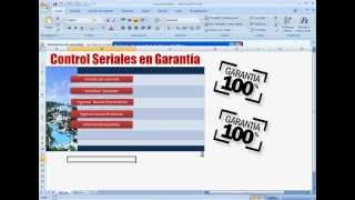 sistema Cómo controlar las garantias de sus productos con base de datos e informes [upl. by Alliw]