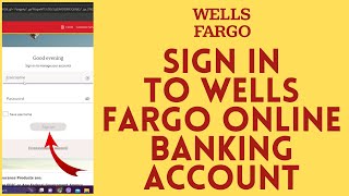 Wells Fargo Credit Card Login  How to Sign in to Wells Fargo Card Online 2023 [upl. by Cedell]