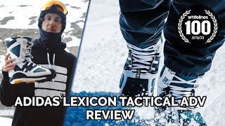 Adidas Tactical Lexicon ADV Review  The Best Snowboard Boots 20192020 [upl. by Boaten]