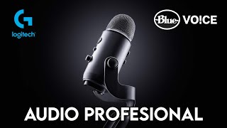 🔥 BLUE YETI  CONFIGURAR y MEJORAR la CALIDAD del SONIDO AUDIO para tus VIDEOS y STREAMING 🔥 [upl. by Adnael246]