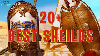 Unveiling the Top 20 Shields in Assassins Creed Origins [upl. by Deth290]