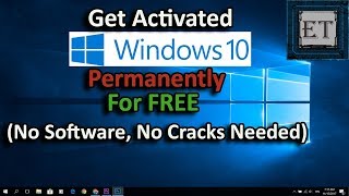 How To Get Activated Windows 10 For Free [upl. by Aselehc]