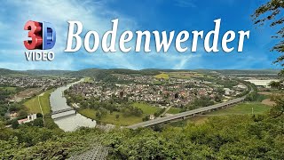 Münchhausenstadt Bodenwerder und Bismarckturm 3D [upl. by Odraude941]