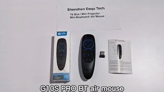 G10S PRO BT air mouse [upl. by Shaughn]