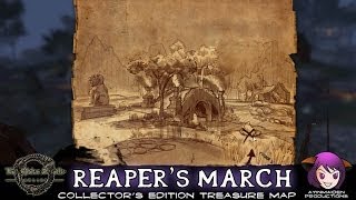 Elder Scrolls Online  Reapers March CE Treasure Map [upl. by Yesrej312]