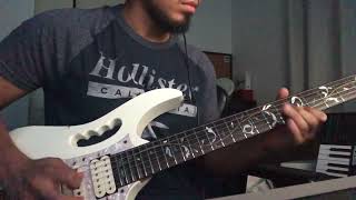 Sidewalks  The Weeknd ft Kendrick Lamar Guitar Cover theweeknd theweekndcover guitar [upl. by Hey497]