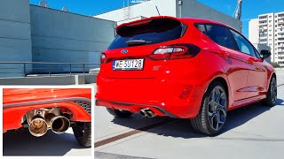 2022 Ford Fiesta ST 15 200 Exhaust sound Sound Acceleration Start up sound Revs Launch Control [upl. by Raskind]