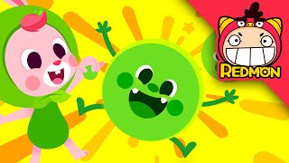 Green peas song  Food songs  Nursery rhymes  REDMON [upl. by Joliet]