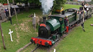 Fawley Hill Railway Vintage Transport Festival 2024 [upl. by Haran589]