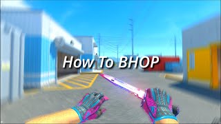 How To Bhop CS2 Tutorial UPDATED [upl. by Asilehc]