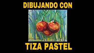 Dibujando frutas con tizas pastel Clase completa Como usar pastel seco Gis pastel Pastel blando [upl. by Barnes]