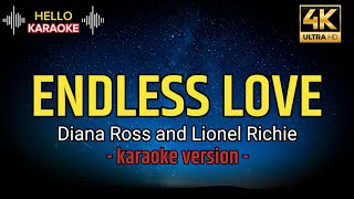 Endless Love  Diana Ross and Lionel Richie karaoke version [upl. by Ainesey]