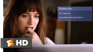 First Meeting with Christian Grey  Fifty Shades of Grey  CLIP [upl. by Cynthy174]