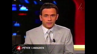 Tv4  Nyheterna Med Peter Lindgren Och Väder Med Tone Bekkestad [upl. by Sheehan]