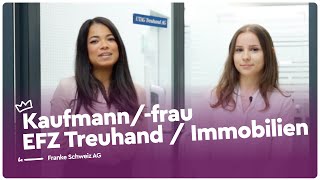 Ausbildung als Kaufmannfrau EFZ Treuhand Immobilien  utag Treuhand AG  Lehrstellenvideo  Yousty [upl. by Odnesor288]