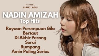 Nadin Amizah Full Album Collection  Lirik Lagu [upl. by Nessa]