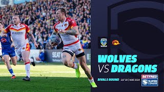 Highlights  Warrington Wolves v Catalans Dragons  2024 Betfred Super League Rivals Round [upl. by Gunar]