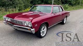 38763  1967 Chevrolet Chevelle 427 Super Sport Coupe Will Be Sold At Auction [upl. by Astor]