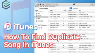 Best How To Remove Duplicate Songs From iTunes On Windows？ [upl. by Naujid534]