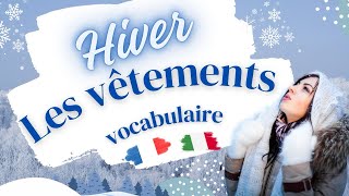 Les vêtements d’hiver en français  italiano [upl. by Baptlsta]