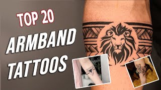 Top 20 Arm Band Tattoos  Best Arm Band Tattoos Collection For Men [upl. by Longfellow335]