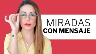 🔥 MUJERES CON GAFAS 🔥 y otros 6 SECRETOS Del Lenguaje No Verbal De La Mirada [upl. by Nortyad]