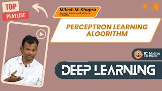 Perceptron Learning Algorithm [upl. by Yrdua526]