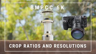 BMPCC 6k crop ratios and resolutions [upl. by Viridis]