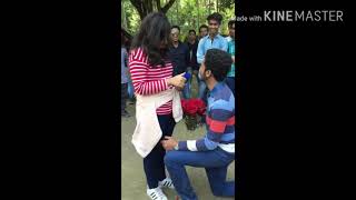 best way of propose girlfriend Bengali boy propose his girlfriend how to propose a girl [upl. by Ellery260]