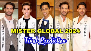 MISTER GLOBAL 2024 TOP 15 FINAL PREDICTION [upl. by Irmina759]