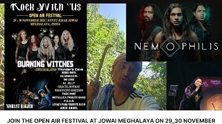 OPEN AIR FESTIVAL WELCOME YOU ALL AT SYNTU KSIAR JOWAI WITH INTERNATIONAL ARTISTS N LOCAL ARTIST👉 [upl. by Une]