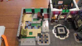 Building Lego Creator Assembly Square 10255 Part 3 [upl. by Filippa]