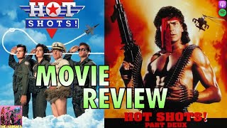 Hot Shots  Hot Shots Part Deux  MOVIE REVIEW [upl. by Nyraf620]