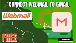 How to Connect Your Webmail Email Account to Gmail Send and Receive Mails [upl. by Nekcarb]