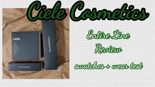 Ciele Cosmetics Entire Line Review Swatches Wear Test [upl. by Rape730]