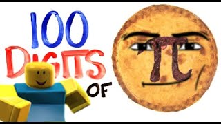 The Pi Song Memorize 100 Digits of π  but it’s on Roblox [upl. by Odom995]