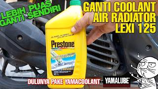 Cara Ganti Coolant Air Radiator Lexi 125 [upl. by Lledniuq]