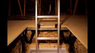 How To Choose amp Install The Right Loft Ladder For Your Home  LoftZone [upl. by Hanoy]