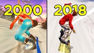 The Evolution Of All SSX Games From 20002018 [upl. by Ahsirk947]