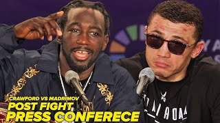 Terence Crawford vs Israil Madrimov • Full Post Fight Press Conference Video [upl. by Laubin]