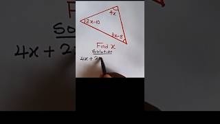 Can you solve this  How to find unknown angles shorts [upl. by Asir]