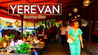 Yerevan Armenia Evening Glow A Walking Tour Sep 13 2024 4K 60fps [upl. by Ynohtnaleahcim]